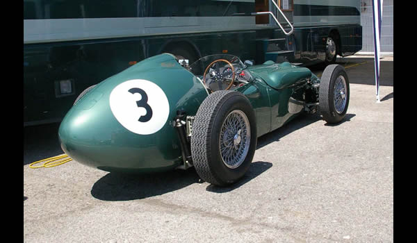 Aston Martin DBR4250 Grand Prix car 1959  rear